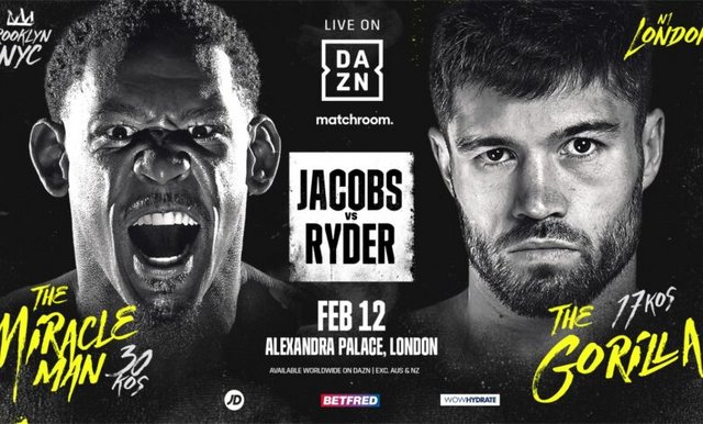 Watch DAZN Boxing: Jacobs vs Ryder