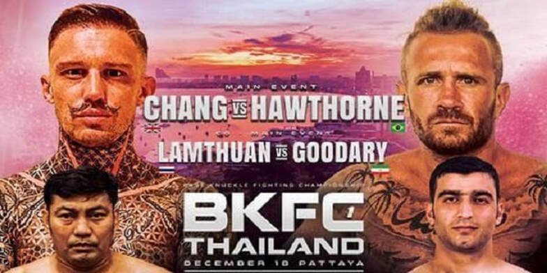 BKFC Thailand 1 Chang vs Hawthorne